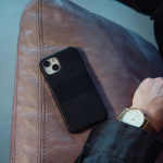 Krusell Leather Cover iPhone 13 Pro Black