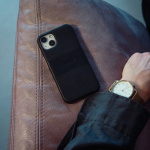 Krusell Leather Cover iPhone 13 Pro Max Black