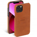 Krusell Leather Cover iPhone 13 Cognac Krusell Leather Cover iPhone 13 Cognac