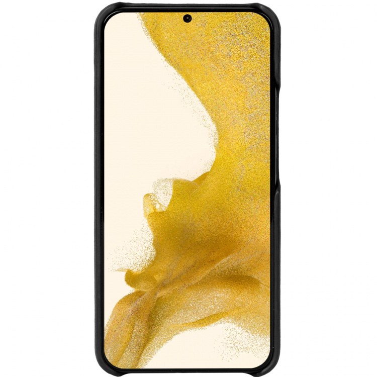 Krusell Leather Cover Galaxy S22 Black Krusell Leather Cover Galaxy S22 Black
