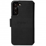 Krusell Leather Phone Wallet Galaxy S22 Black Krusell Leather Phone Wallet Galaxy S22 Black