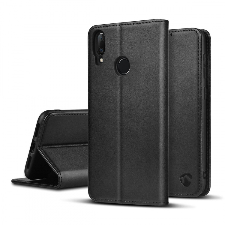 Nedis Wallet Book | Used for: Huawei | Huawei Y7 2019 / Y7 prime 2019 / Y7 pro 2019 | Suitable for 1 Card | Black | PU / TPU | Adjustable modes