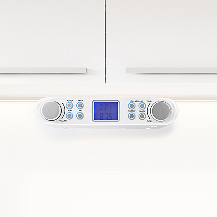 Nedis Kitchen Radio | Cabinet Design | FM | Mains Powered | Digital | 1.5 W | 2 