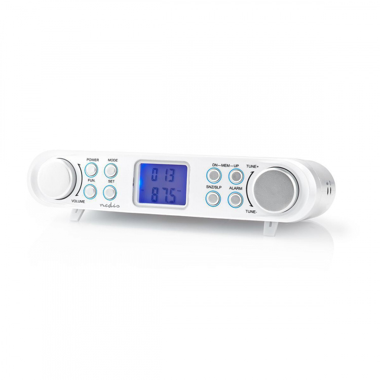 Nedis Kitchen Radio | Cabinet Design | FM | Mains Powered | Digital | 1.5 W | 2 