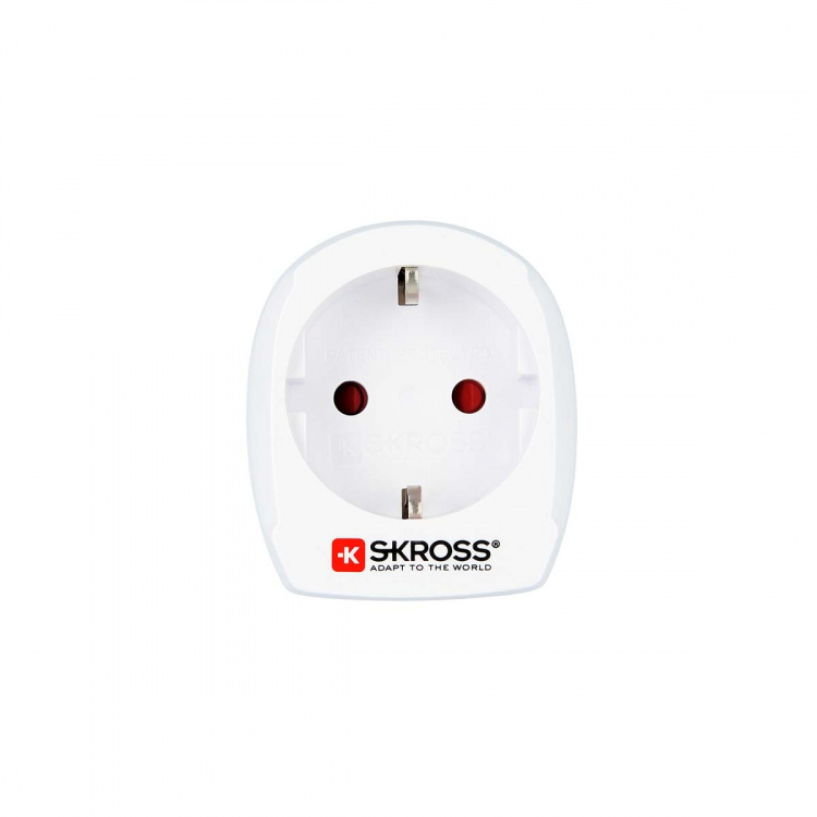 SKROSS Travel Adapter Europe to UK Earthed SKROSS Travel Adapter Europe to UK Earthed