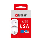 SKROSS Travel Adapter Europe-to-USA Earthed SKROSS Travel Adapter Europe-to-USA Earthed
