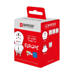 SKross | Travel Adapter | India / Israel / Denmark to Europe SKross | Travel Adapter | India / Israel / Denmark to Europe