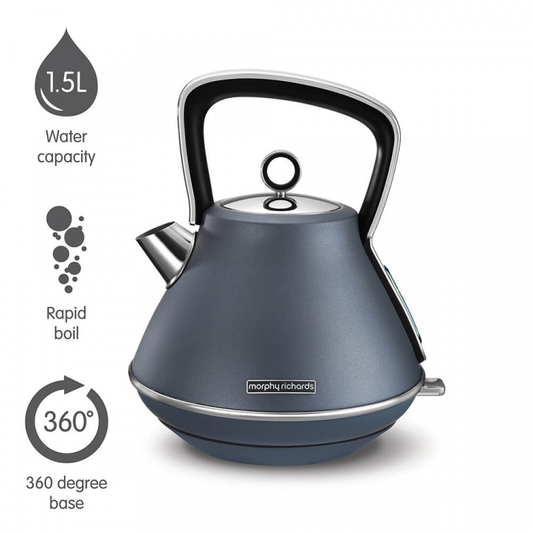 Buy Kettle Evoke Pyramid Steel Blue