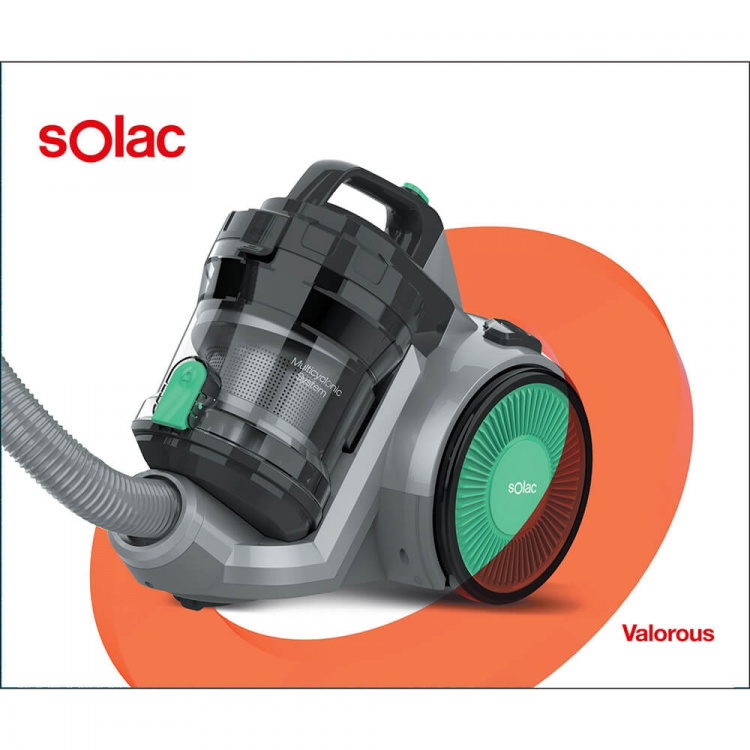 SOLAC Valorous Bagless Vacuum Cleaner 800W