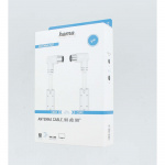 Hama Cable Antenna Angle 90dB White 5.0m Hama Cable Antenna Angle 90dB White 5.0m