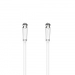 Hama Antenna Cable SAT 90dB F-F White 1.5m Hama Antenna Cable SAT 90dB F-F White 1.5m