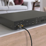 Hama Antenna Cable SAT 120dB F-F Black/Grey 5.0m