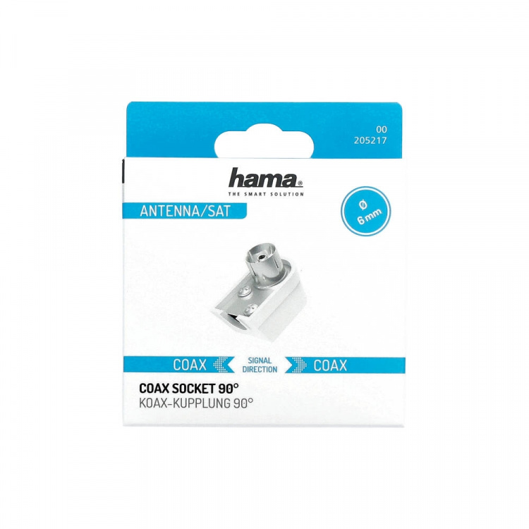 Hama Antenna Socket Coax Angle Screw On Hama Antenna Socket Coax Angle Screw On
