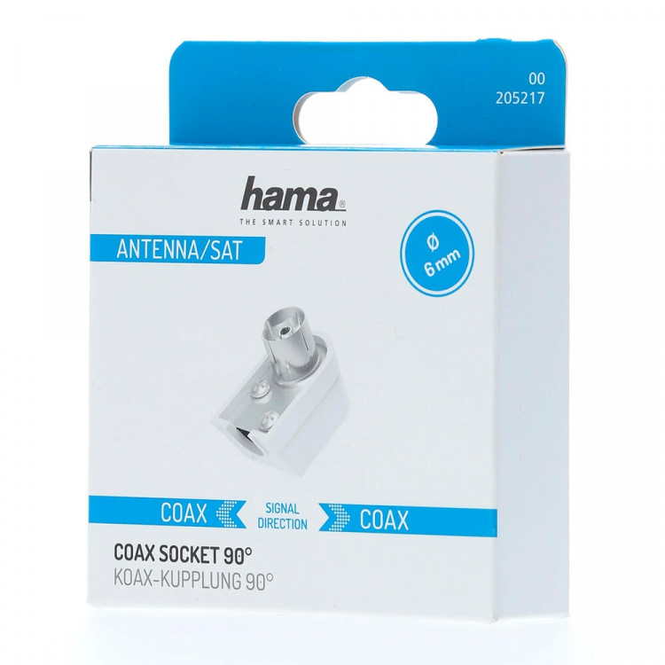 Hama Antenna Socket Coax Angle Screw On Hama Antenna Socket Coax Angle Screw On