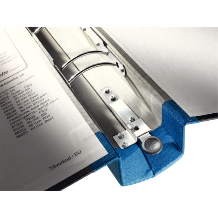 <h2>Jopa binder from ESSELTE for A4</h2><ul><li>The world\'s first climate-neutral wooden back binder</li><li>Ergonomic Jopa button for easier opening and closing</li><li>Extra edge reinforcement</li><li>Spine width: 60mm</li><li>Capacity: 450 sheets (80 g