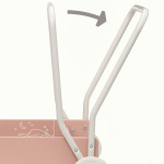 Micki Micki Lära Gå Vagn, Rosa