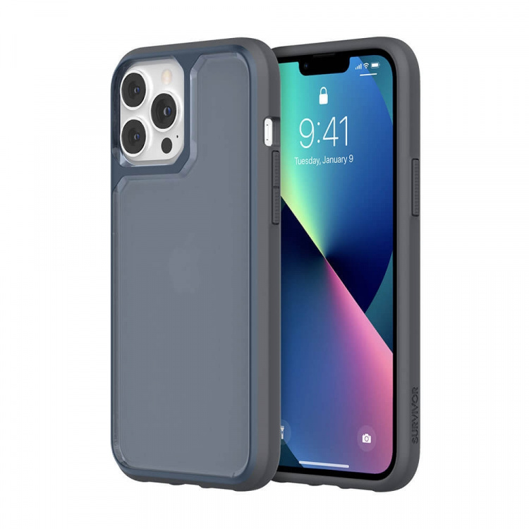 Survivor Mobile Case Strong iPhone 13 Pro Max Blue/Gray Survivor Mobile Case Strong iPhone 13 Pro Max Blue/Gray