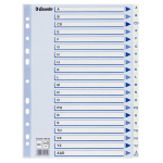 ESSELTE Register Non-Stop A4/A-Ö Vit