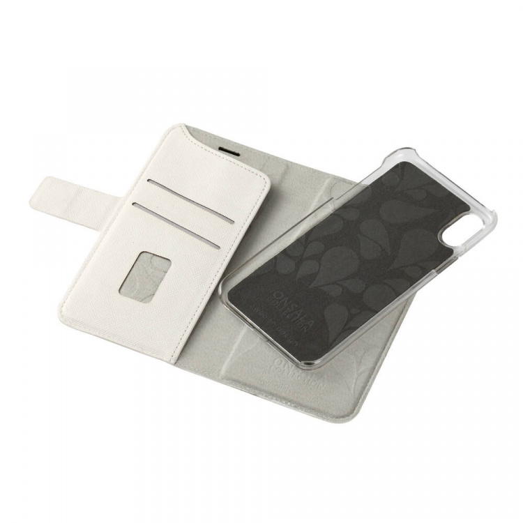 Onsala Mobile Wallet Saffiano White iPhoneX/Xs Onsala Mobile Wallet Saffiano White iPhoneX/Xs
