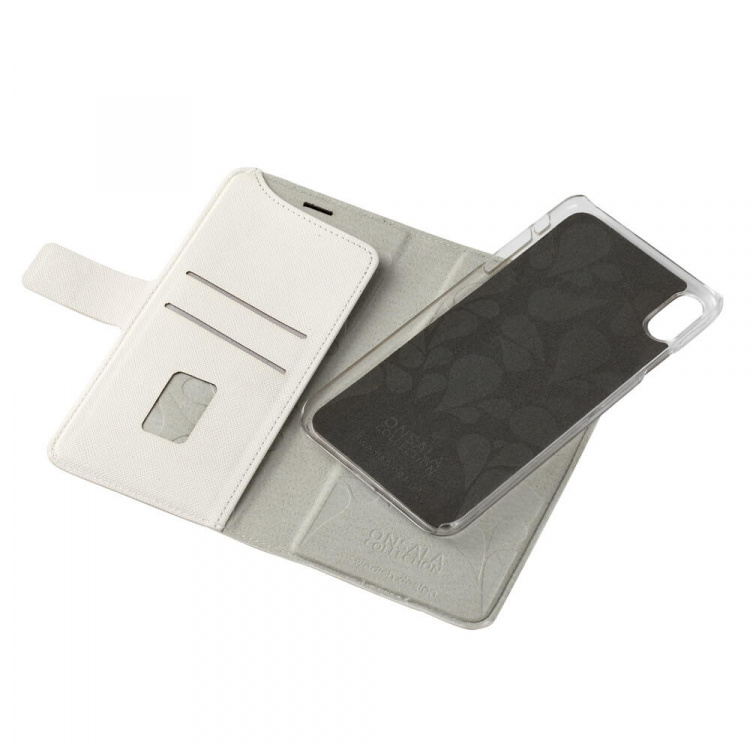 Onsala Mobile Wallet Saffiano White iPhoneXs Max Onsala Mobile Wallet Saffiano White iPhoneXs Max