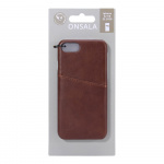 Onsala Mobilecover Brown iPhone 6/7/8/SE Creditcard Pocket Onsala Mobilecover Brown iPhone 6/7/8/SE Creditcard Pocket