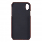 Onsala Mobilecover Brown iPhone X/XS Creditcard Pocket