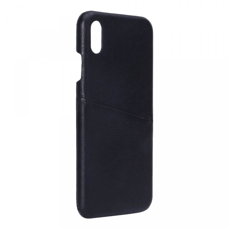 Onsala Mobilecover Black iPhone X/XS Max Creditcard Pocket Onsala Mobilecover Black iPhone X/XS Max Creditcard Pocket