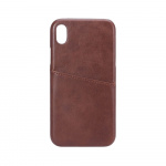 Onsala Mobilecover Brown iPhone XR Creditcard Pocket Onsala Mobilecover Brown iPhone XR Creditcard Pocket