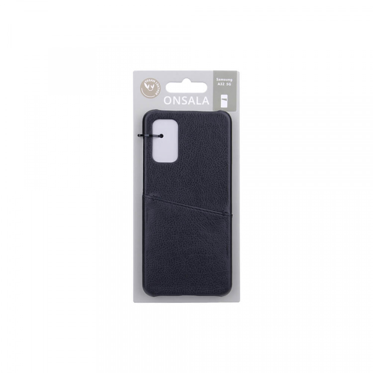 Onsala Mobile Cover Black with Cardpocket Samsung A32 5G Onsala Mobile Cover Black with Cardpocket Samsung A32 5G