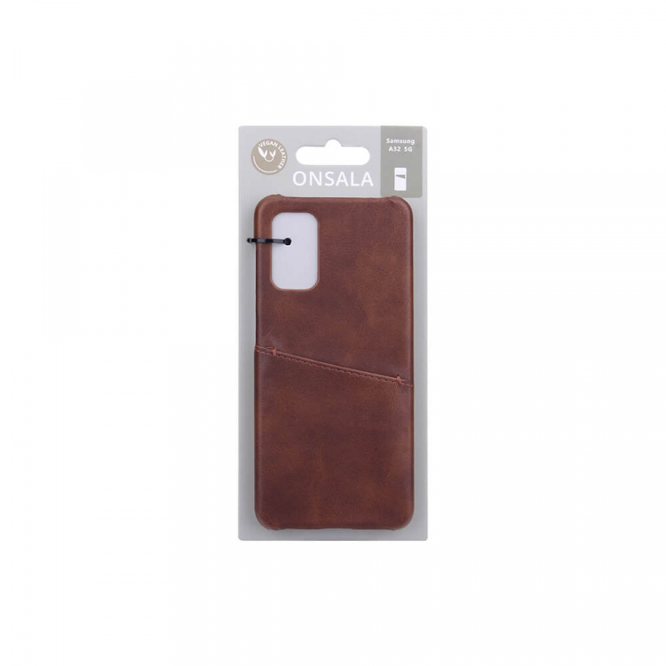 Onsala Mobile Cover Brown with Cardpocket Samsung A32 5G Onsala Mobile Cover Brown with Cardpocket Samsung A32 5G