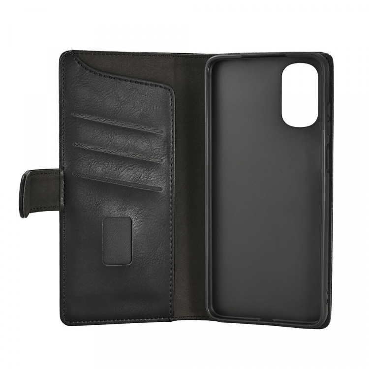 Gear Wallet Case Black - Motorola Moto E32/E32s