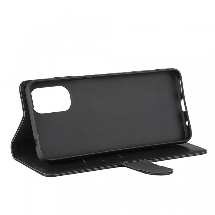 Gear Wallet Case Black - Motorola Moto G22