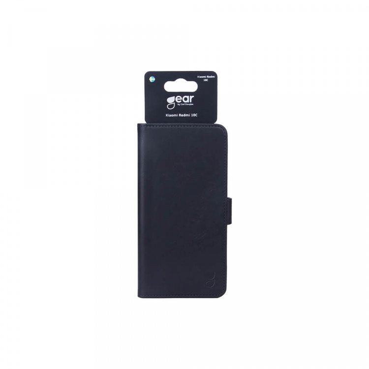 Gear Wallet Case Black - Xiaomi Redmi 10 C Gear Wallet Case Black - Xiaomi Redmi 10 C