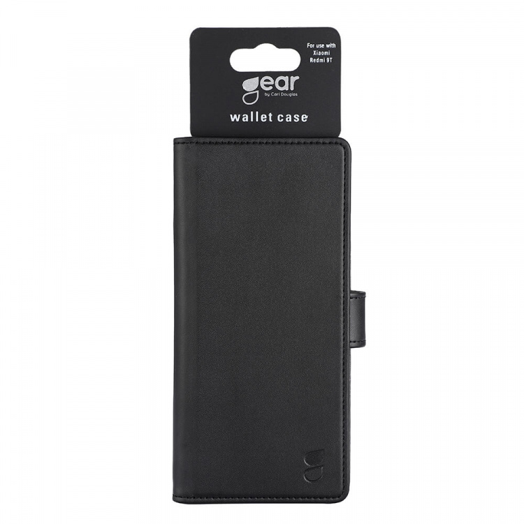Gear Wallet Case Black - Xiaomi Redmi 9T
