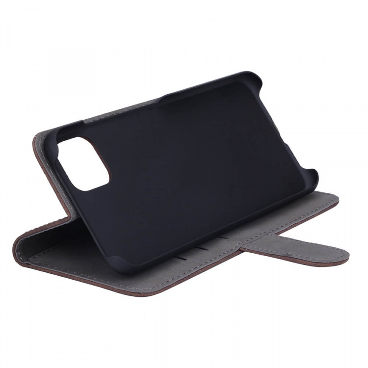 Gear Wallet Case Brown - Samsung A22 5G