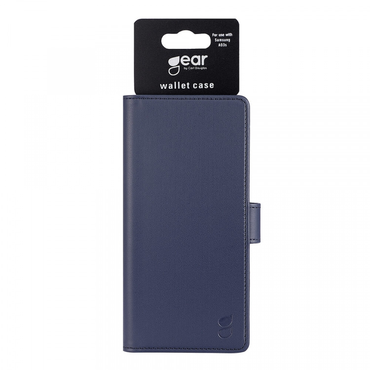 Gear Wallet Case Blue - Samsung A03s Gear Wallet Case Blue - Samsung A03s