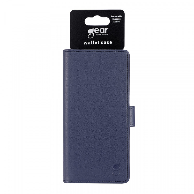 Gear Wallet Case Blue - Samsung A22 5G Gear Wallet Case Blue - Samsung A22 5G