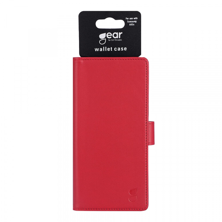 Gear Wallet Case Red - Samsung A03s