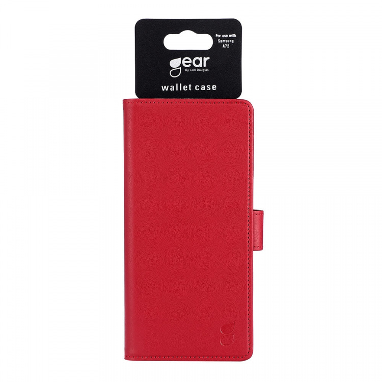Gear Wallet Case Red - Samsung A72 Gear Wallet Case Red - Samsung A72