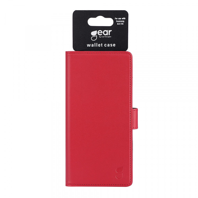 Gear Wallet Case Red - Samsung A22 5G