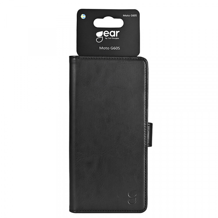 Gear Wallet Case Black - Motorola G60s Gear Wallet Case Black - Motorola G60s
