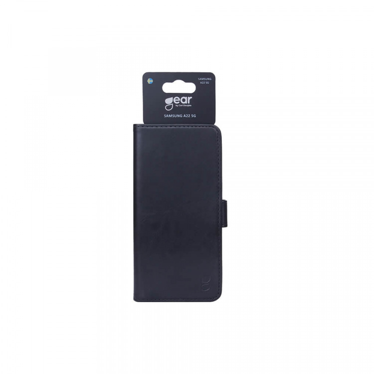 Gear Wallet Case Black - Samsung A22 5G