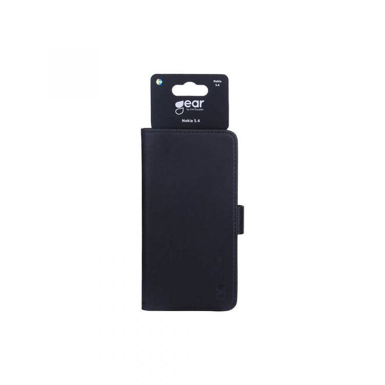 Gear Wallet Case Black - Nokia 5.4