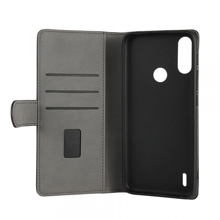 Gear Wallet Case Black - Motorola Moto E7i/E7i Power