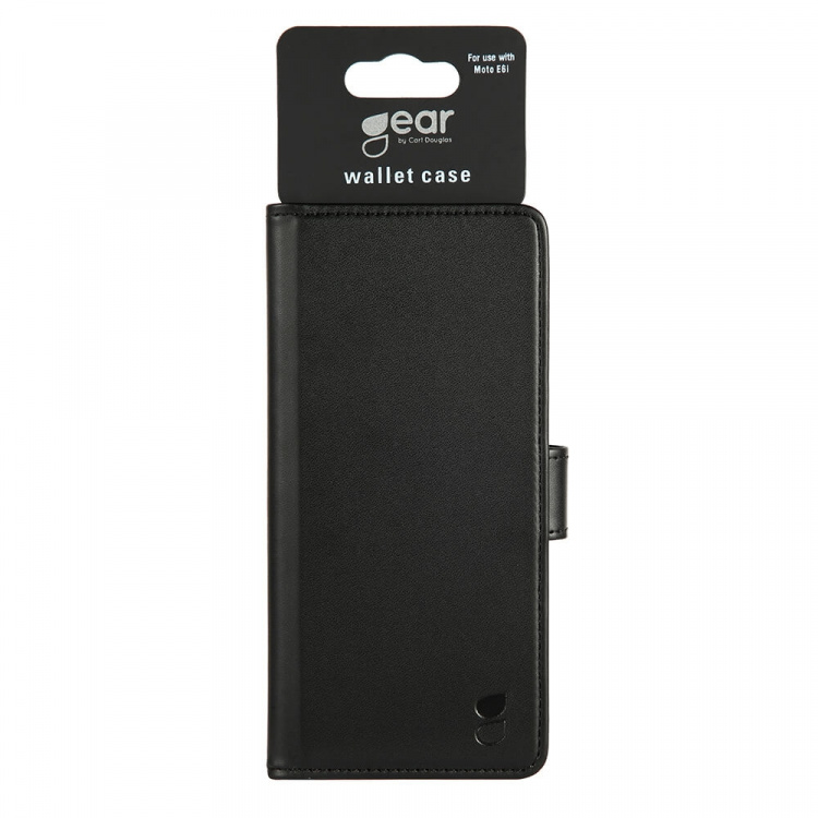 Gear Wallet Case Black - Motorola E6i Gear Wallet Case Black - Motorola E6i