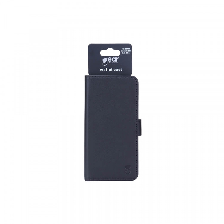 Gear Wallet Case Black - Xiaomi Redmi Note 8 Pro