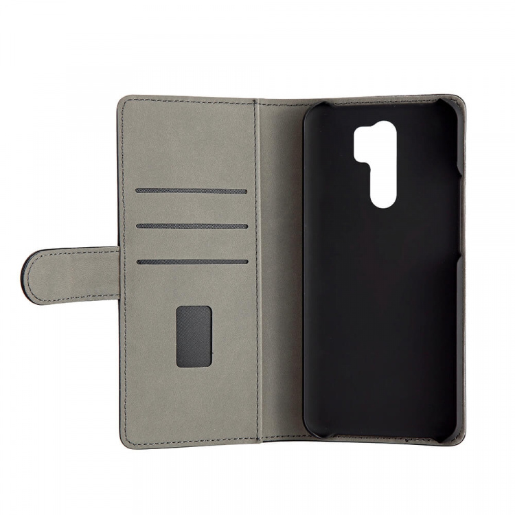 Gear Wallet Case Black - Xiaomi Redmi 9
