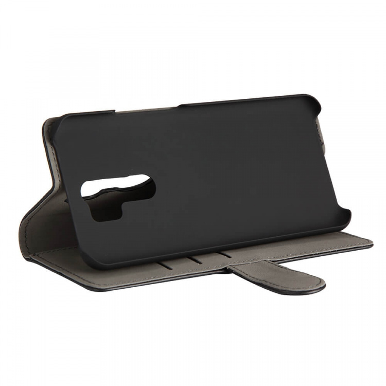 Gear Wallet Case Black - Xiaomi Redmi 9