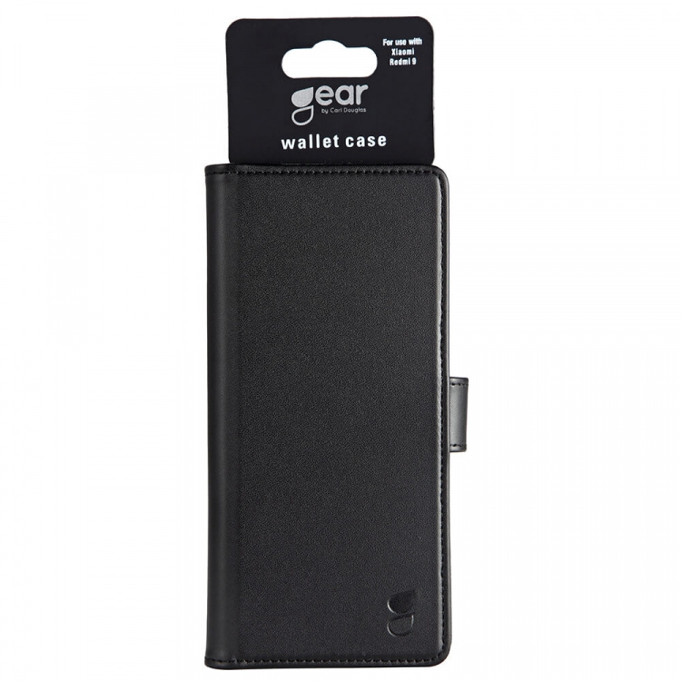 Gear Wallet Case Black - Xiaomi Redmi 9