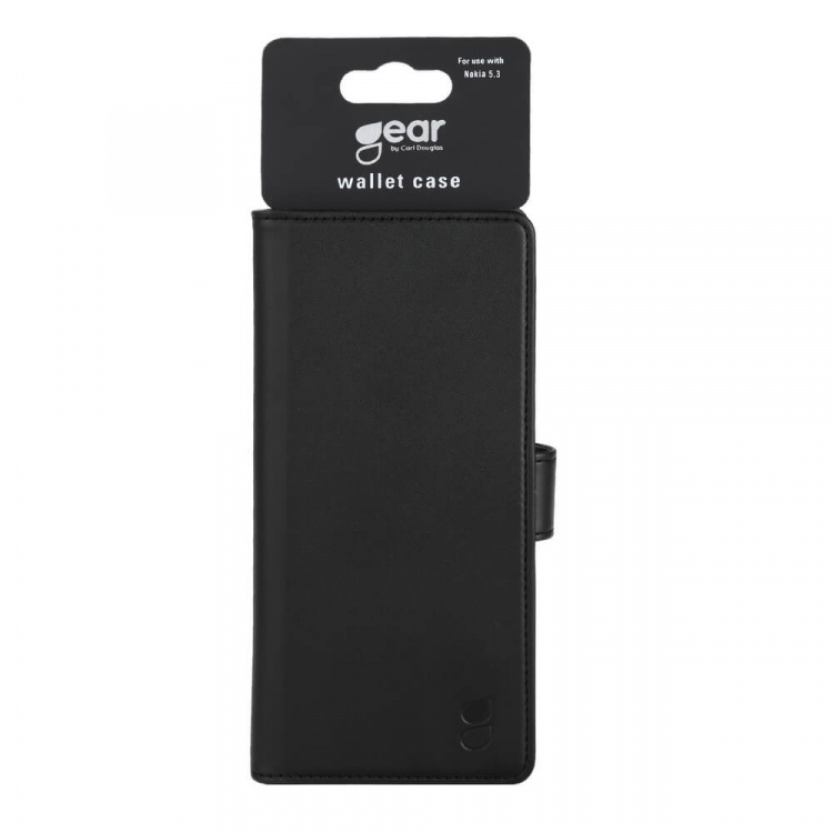 Gear Wallet Case Black - Nokia 5.3